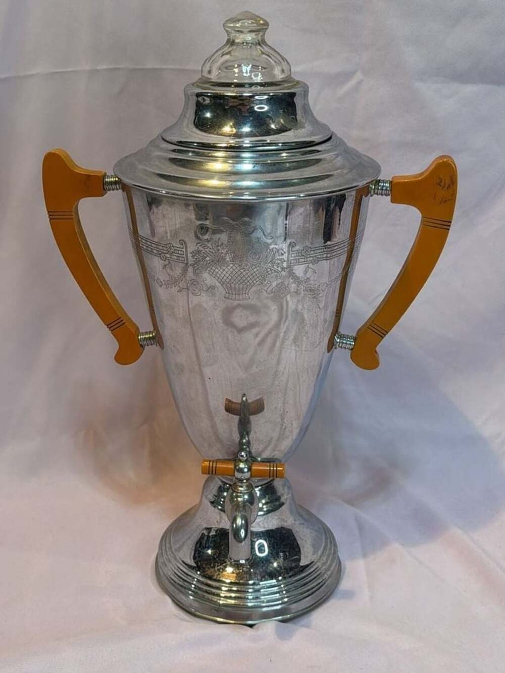 Lehman Brothers Kromaster Vintage Coffee Urn Samovar 35